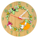 Ver imagem 1 de Relógio Raposa, Relógio de Parede, Decoração, Mdf, 30cm