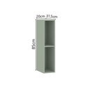 Ver imagem 3 de Nicho Vertical 20cm Premium Luciane Móveis Verde Jade