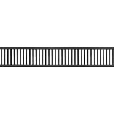 Grelha Ferro Fundido de Captação Calçada Garagem 15x100cm