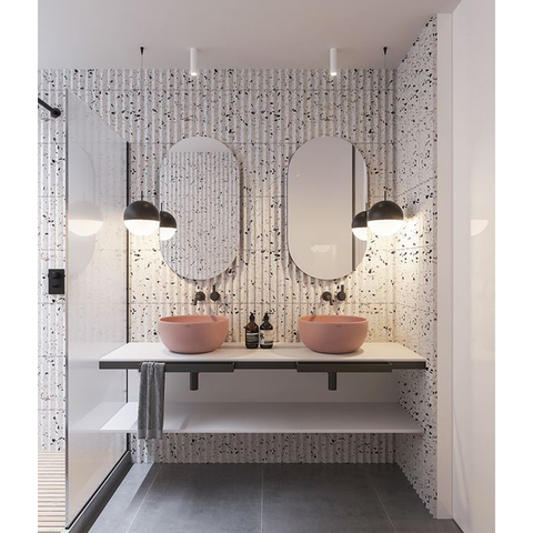 Espelho Oval Dourado Decorativo Corpo Inteiro com Moldura Metal 90x50 Luxo