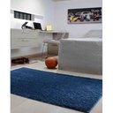 Ver imagem 3 de Tapete Sala Esc. 1,50 X 2,00 Antider. Azul Jeans Classic