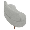 Ver imagem 7 de Sofá 2 Lugares para Sala Living 135cm Pés Palito Korah K04 Linho Cinza - Mpozenato