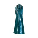Ver imagem 3 de Luva Pvc Palma Áspera Verde com Forro Handschuhe Ca 1170 56cm