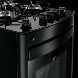 Fogão Consul 4 Bocas com Mesa de Vidro e Grades Individuais Super Estáveis Preto Cfo4vbeuna Bivolt - 7 Fogão Consul 4 Bocas com Mesa de Vidro e Grades Individuais Super Estáveis Preto Cfo4vbeuna Bivolt - 7