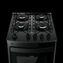 Ver imagem 5 de Fogão Consul 4 Bocas com Mesa de Vidro e Grades Individuais Super Estáveis Preto Cfo4vbeuna Bivolt