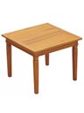 Ver imagem 3 de Conjunto Mesa 80x80cm com 4 Cadeiras Madri Madeira Maciça
