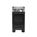 Ver imagem 2 de Fogão 4 Bocas Atlas Mônaco Top Mesa de Inox a Gás Preto Bivolt