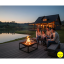 Ver imagem 2 de Lareira 50cm P/ Jardim Fogueira Externa Portatil a Lenha Fire Pit