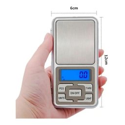 Mini Balança Digital Alta Precisão de Bolso Portátil 500g - 5
