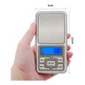 Mini Balança Digital Alta Precisão de Bolso Portátil 500g - 5