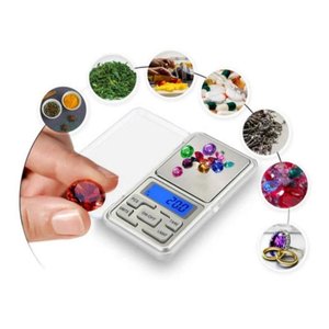 Mini Balança Digital Alta Precisão de Bolso Portátil 500g