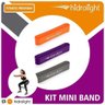 Kit com 3 Mini Band Hidrolight Loop Bands P/ Exercícios - 2