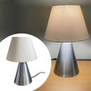 Ver imagem 3 de Abajur Luminaria de Mesa Clássico Elegante Cone Decoração Iluminação Casa Sala, Quarto, Escritório