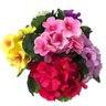 Kit 5 Buquês Flores Violetas Artificiais 18Cm Para Decoração - 5