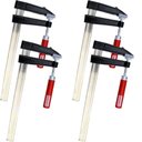 Ver imagem 1 de Kit 4 Grampo Sargento F para Marceneiro Carpinteiro 120x1000mm - Starfer