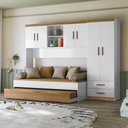 Ver imagem 5 de Dormitorio Infantil 3 Peças Flex 990180 Branco Nature Plla Branco Nature