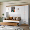 Ver imagem 6 de Dormitorio Infantil 3 Peças Flex 990180 Branco Nature Plla Branco Nature
