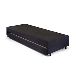Bicama Box Solteiro Suede 88x188x28 Cm com Colchão Auxiliar Ecoflex - 8