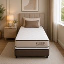 Ver imagem 1 de Colchão Solteirão Life Sleep Ii Espuma D28 96x203x25cm Bege