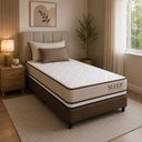 Ver imagem 5 de Colchão Solteirão Life Sleep Ii Espuma D28 96x203x25cm Bege