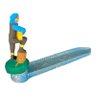 Incensário Régua Cigano em Resina 23 Cm - Selecione a Cor:azul Claro - 2