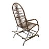 Cadeira de Balanço em Fio para Varanda/area Adulto Marrom - 3