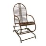 Cadeira de Balanço em Fio para Varanda/area Adulto Marrom - 1