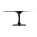 Ver imagem 3 de Mesa Saarinen Oval São Gabriel 198x122cm - Base Preta