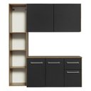 Ver mais imagens de Armário de Cozinha Compacta 120cm Rustic/Preto Easy Madesa