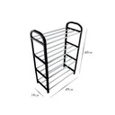 Ver imagem 2 de Sapateira Prateleira para Sapatos Chinelo Sandálias Cor:preta