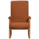 Ver imagem 3 de Poltrona de Amamentação com Balanço Sona D02 Bouclê Terracota B-125 - Lyam Decor