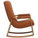 Ver imagem 6 de Poltrona de Amamentação com Balanço Sona D02 Bouclê Terracota B-125 - Lyam Decor