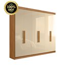 Ver imagem 2 de Guarda-Roupa Casal 6 Portas 2 Gavetas 100% MDF Bege Albert