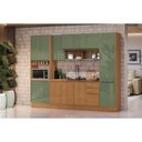 Ver imagem 1 de Kit Cozinha Kappesberg 7 Peças Vibra C7p109 Canela/verde Pistache Lacca