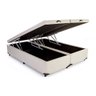 Base Box Baú Articulada Queen 158cm Tcs 350 Sintético Off Metalizado 4 Pistões Banana Bit - 1