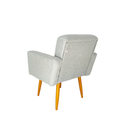 Ver imagem 2 de Kit 2 Poltronas Estar Cadeira Decorativa Escritório Recepção Sala - Papirre Decor