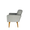 Ver imagem 4 de Kit 2 Poltronas Estar Cadeira Decorativa Escritório Recepção Sala - Papirre Decor