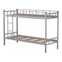 Ver imagem 1 de Beliche Aço Tubolar, 2 Pessoas Colchão de 0,78:beliche/cinza