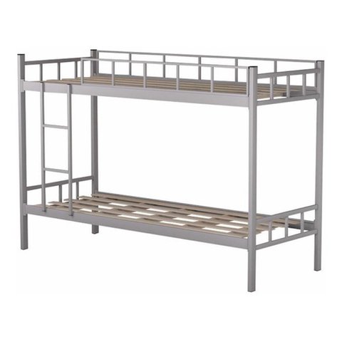 Beliche Aço Tubolar, 2 Pessoas Colchão de 0,78:beliche/cinza