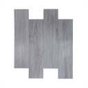 Ver imagem 2 de Kit 10 Placas Adesiva Revestimento para Parede Cinza Urbano