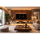 Ver imagem 7 de Painéis Ripados Wpc 18mm Freijó 280x16cm - Revestimento Decorativo Parede Sala Quarto Cozinha