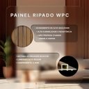 Ver imagem 4 de Painéis Ripados Wpc 18mm Freijó 280x16cm - Revestimento Decorativo Parede Sala Quarto Cozinha
