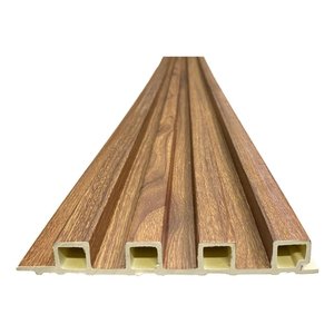 Painéis Ripados Wpc 18mm Freijó 280x16cm - Revestimento Decorativo Parede Sala Quarto Cozinha