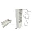 Ver imagem 1 de Armário Colmeia Mirela M16 100% Mdf (closet Lojas Expositor) VETORIAL MÓVEIS