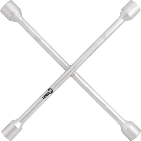 Chave de Roda Tipo Cruz 17x19x21x23mm Aço Carbono - Nove54