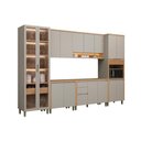 Ver imagem 2 de Cozinha Completa 6 Peças 15 Portas Allure CZ653 Gris Linea