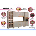 Ver imagem 5 de Cozinha Completa 6 Peças 15 Portas Allure CZ653 Gris Linea