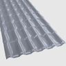 Telha Pvc Plan Cinza 6 Ondas 2.42 X 0,88m - 2