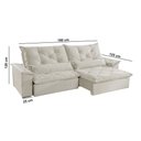 Ver imagem 5 de Sofá Melt 02 Módulos de 80cm Br 25cm Meu Sofá Online