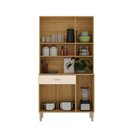 Ver imagem 3 de Armário de Cozinha 6 Portas 1 Gaveta Golden Plus Freijo/soft - Ssx Multicoisas